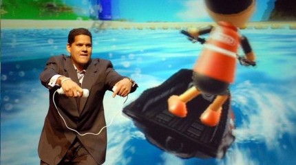 Reggie Dominating Wii Sports